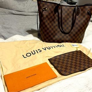 Louis Vuitton Neverfull MM Damier Ebene Cherry